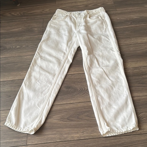 Boyish BY HER white Buttonfly denim jeans size 26 Bailey in Vertigo cut 0295 - Picture 4 of 16